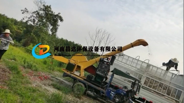 河南昌达HC-800移动竹子切片广西南宁客户现场